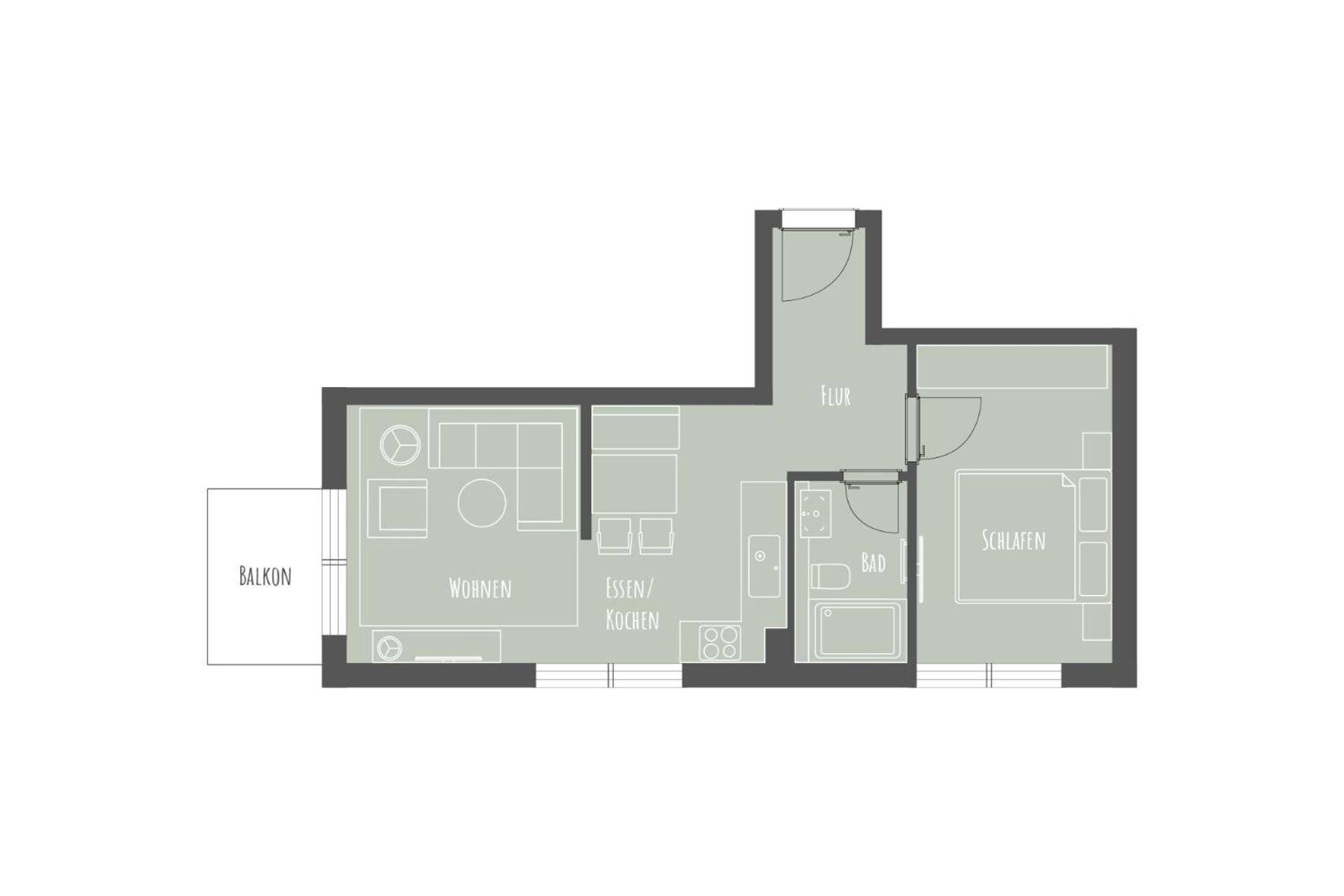 Apartmenthaus B3 ノルダーナイ 部屋 写真